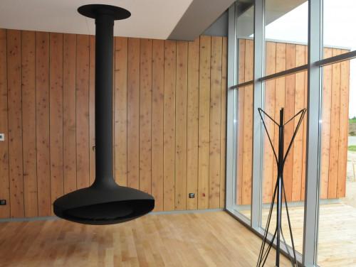Poêle à bois scandinave